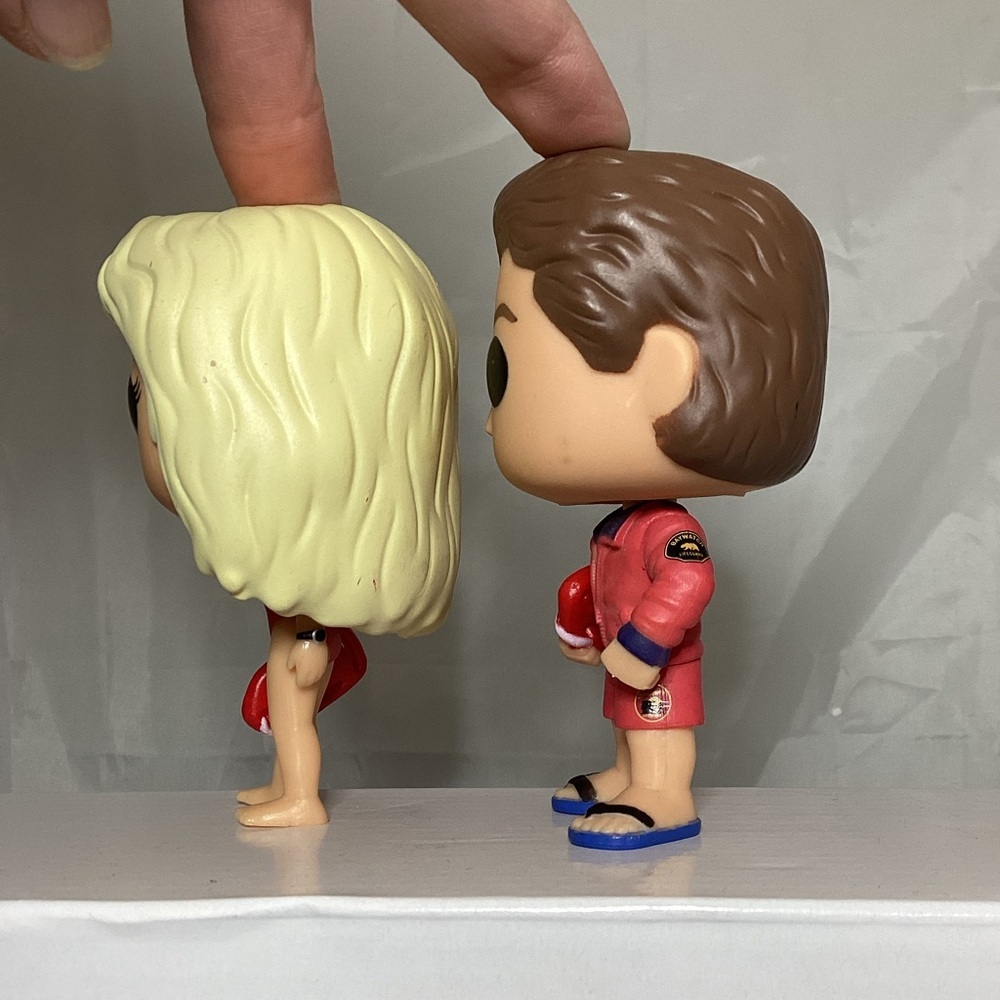 BayWatch Mitch Buchannon and CJ Parker Funko Pop - Picture 4 of 4